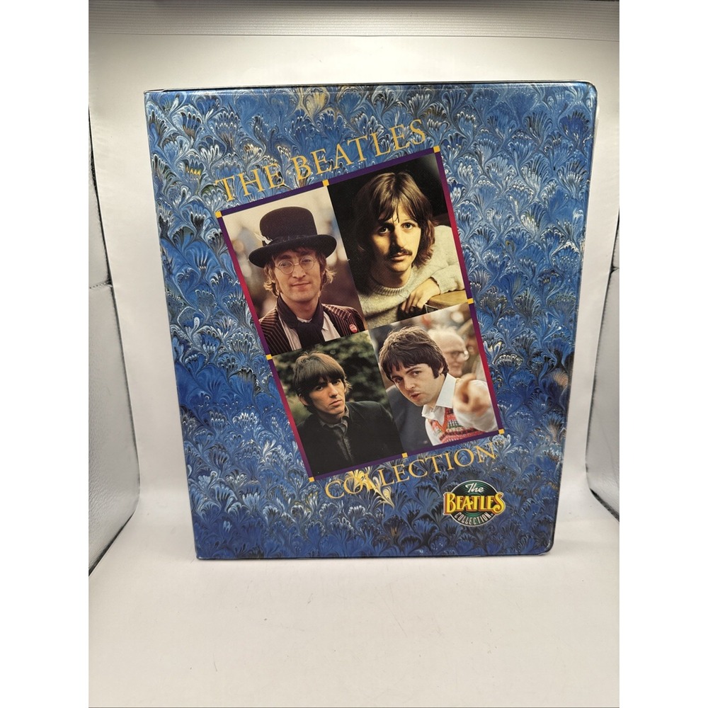 1993 BEATLES RIVER GROUP BINDER WITH COMPLETE/220 BASE CARD SET - MINT CONDITION
